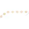 Image de Guirlande Confettis 5cm, longueur 4m Saumon FETE-80274-27