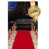 Image de Tapis LUXE rouge foncé VELOURS jetable 5 m, VELOURS LUXE C-71013