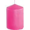 Image de Grande bougie cylindrique 10 cm, Rose pale FETE-80291-32