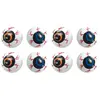 Image de Sachet de 8 balles yeux horreur déco 3,5 cm FETE-90250