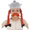 Image de Casque Obélix en Tissu - Enfant C4205