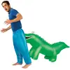 Image de Déguisement Gonflable Crocodile adulte C-C4223