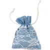 Image de Set de 4 Bourses Dentelle & Jean clair FETE-80414