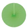 Image de Lot de 4 éventails papier 20cm, Vert FETE-80501-11