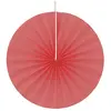 Image de Lot de 4 grands éventails papier 40cm, Rouge FETE-80502-02