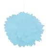 Image de Set de 2 Pompons boules Papier De Soie 30cm, Bleu pastel FETE-80503-35