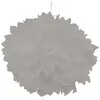 Image de Set de 2 Pompons boules Papier De Soie 40cm, Gris FETE-80504-21