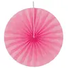 Image de Lot de 4 grands éventails papier 40cm, Fuchsia FETE-80502-37