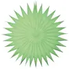 Image de Lot de deux éventails alvéolés luxe 32 cm, Vert pastel FETE-PF2E34