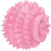 Image de Lot de deux boules alvéolées luxe 15 cm, Rose pastel FETE-PF2B32