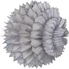 Image de Lot de deux boules alvéolées luxe 15 cm, Gris FETE-PF2B21