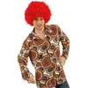 Image de Chemise Vintage 70's orange homme C-C4297M