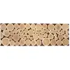 Image de Grand Centre de table Rondins bois naturel, Rectangle 15 x 80 cm FETE-90786