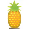 Image de Grande déco Ananas en feutrine sur socle bois 54,5cm FETE-80674
