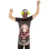 Image de Déguisement Tablier + Masque clown terrifiant adulte C-H4182
