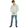 Image de Chemise Flamant Rose adulte verte, taille XL C-C4400XL