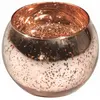 Image de LOT de 6 Bougeoirs Boule effet métal, Rose Gold FETE-0514-79