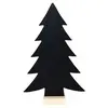 Image de Ardoise Sapin sur socle bois 30,5cm C-10166