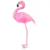 Image de Flamant Rose plumes déco à poser 27cm FETE-10218