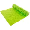 Image de Chemin de table Feuilles en Relief 5m, Vert FETE-10259