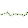 Image de Guirlande de Roses artificielles 220cm, Blanc C-10353-00