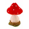 Image de Champignon rouge factice sur socle 13cm C-10491