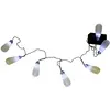 Image de Guirlande Halloween 8 ampoules Led son et lumière 2,4m FETE-10529