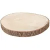 Image de Extra Grand Rondin en bois 3,5cm naturel plat Ø 31-34cm C-10774