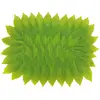 Image de Grand Centre de table feuilles de Pachira exotique 45 x 60 cm FETE-10796