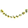 Image de Grande Guirlande de Tournesols 2m20, Jaune C-10848