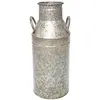 Image de Grand Pot à lait en zinc avec poignées 51cm FETE-11013