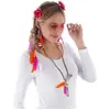 Image de Kit Hippie Luxe 4 pièces (lunettes, bandeau, boucles, collier) C-11092