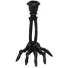 Image de Chandelier résine Main squelette 16cm, Noir C-11262