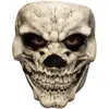 Image de Masque latex Tête de mort zombie C-11297