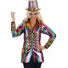 Image de Veste Crazy Cabaret multicolore, adulte S FETE-C4578S