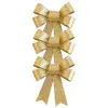 Image de Set de 3 petits Noeuds 12,7cm brillants, Or C-11476-81