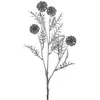 Image de Branchage Allium artificiel 76cm, Argent mat C-11502-80