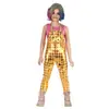 Image de Déguisement Salopette Miss Crazy enfant 128cm, 7-9 ans C-H4210128