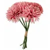 Image de Bouquet de 6 Dahlias 26cm, Vieux Rose C-11571-03