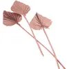 Image de Lot de 10 Feuilles de Palmier 55cm, Rose désert découpées FETE-11572-32