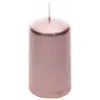 Image de Petite bougie cylindrique 6cm, métal Rose Gold FETE-80292-79