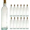 Image de LOT DE 12 Mignonnettes Soliflore en verre Carré 18 cm FETE-11960