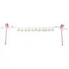 Image de Cake Topper Hello Baby ! 27x16cm, Or/Rose FETE-11978