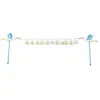 Image de Cake Topper Hello Baby ! 27x16cm, Or/Bleu FETE-11978-13