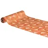 Image de Chemin de table velours Ginkgo, Terracotta FETE-12040-25