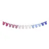 Image de Guirlande personnalisable avec body Rose/Blanc/Bleu 3m C-12045