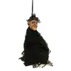Image de Sorcier noir en latex 40cm à suspendre FETE-12158