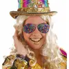 Image de Lunettes Crazy Cabaret, strass Multicolores C-12203