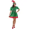 Image de Déguisement Lutine rouge/vert adulte, taille M FETE-C4603M