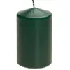 Image de Grande bougie cylindrique 10 cm, vert Jungle FETE-80291-121